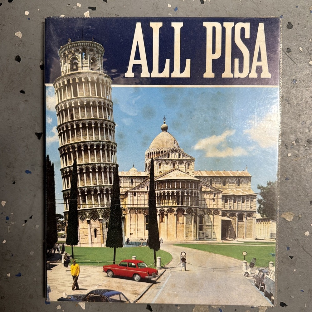 All Pisa Vintage Tourist Souvenir Guidebook
